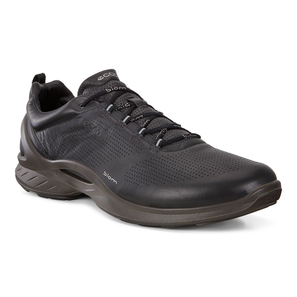 Tenis De Montaña Hombre - ECCO Biom Fjuel Train - Negros - HWI279165